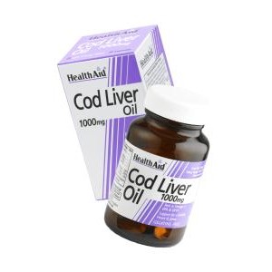 Health Aid Cod Liver Oil 1000mg 60 Cápsulas