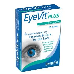 Health Aid EyeVit Plus Ojos 30 Cápsulas