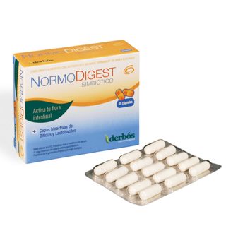 Derbos Normodigest Simbiotico 45 Cápsula 500 mg