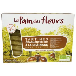 Le Pain Des Fleurs Crackers con Castaña 300 Gramos