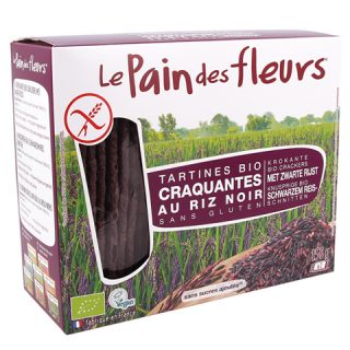 Le Pain Des Fleurs Tostadas de Arroz Negro 150 Gramos