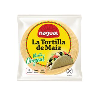 Nagual Piadina Tortillas de Maiz 8 Unidades