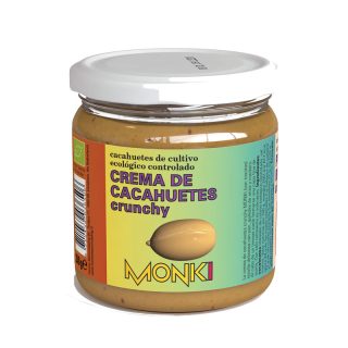 Monki Crema De Cacahuetes Crujientes Con Sal 330 g