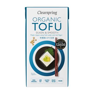 Clearspring Tofu Sedoso Japones 300 Gramos