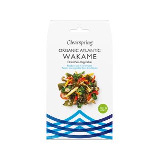 Clearspring Alga Wakame Del Atlántico 25 g