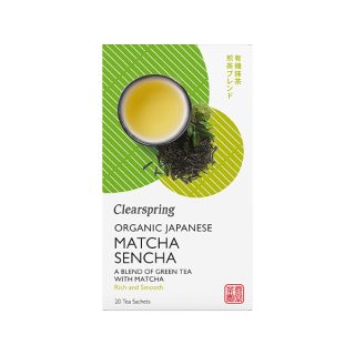 Clearspring Te verde con Matcha 20 Infusiones