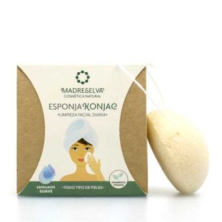 Madreselva Cosmética Natural Esponja Konjac Para Limpieza Facial