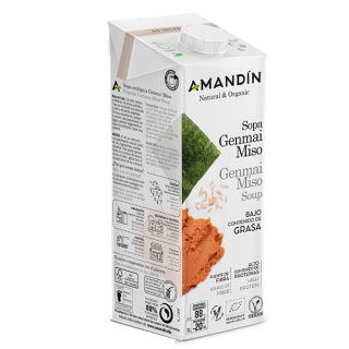 Amandin Caldo Genmai Miso Eco 1 Litro