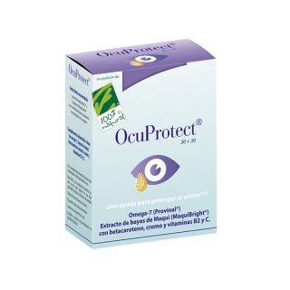 100 % Natural Ocuprotect 30 perlas + 30 Cápsulas