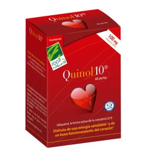 100 % Natural Quinol-10 100mg 60 Cápsulas