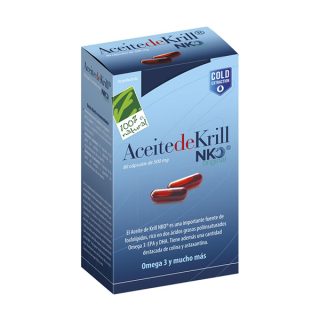 100 % Natural Aceite de Krill NKO 500mg 40 Cápsulas