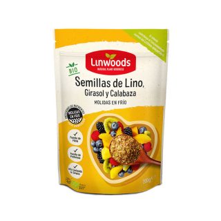 Linwoods Semillas de Lino, Girasol y Calabaza Molidas 200 Gramos