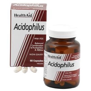 Health Aid Acidophilus con FOS 60 Comprimidos