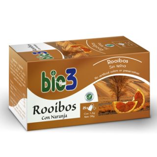 Bio 3 Bie3 Infusiones Te Rooibos con Naranja 25 Bolsitas