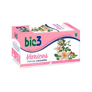 Bio 3 Bie3 Varices Piernas Cansadas Infusion 25 Bolsitas