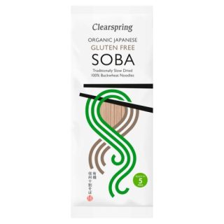 Clearspring Fideos Soba de Trigo Sarraceno 200 Gramos