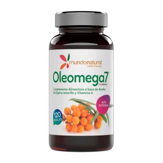 Mundonatural Oleomega 7 Antioxidante 120 Perlas