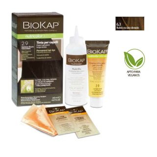 Biokap Tinte Nutricolor 6.3 Rubio Oscuro Dorado 140ml