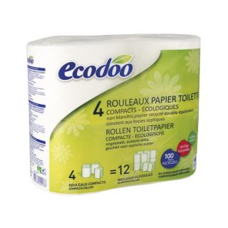Ecodoo Papel Higienico Compacto 100% 4 Unidades