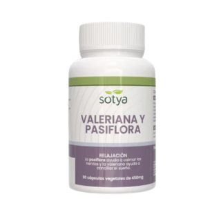 Sotya Valeriana y Pasiflora 450mg 90 Cápsulas