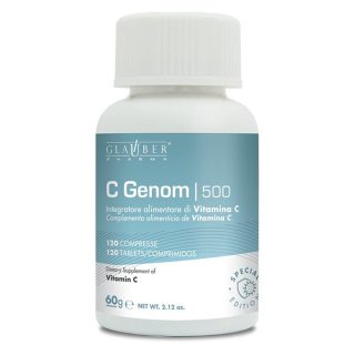 Glauber Pharma C-Genom 500 Dna 120 Comprimidos