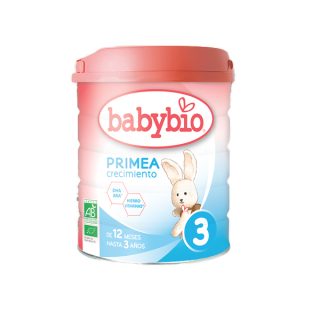 Babybio Leche Infantil Crecimiento 3-10M 800 Gramos