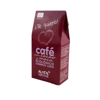 Alternativa3 Cafe Molido con Cacao y Maca Te Quiero 125 Gramos