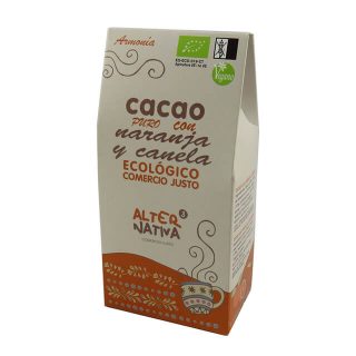 Alternativa3 Cacao Puro con Naranja y Canela 125 Gramos
