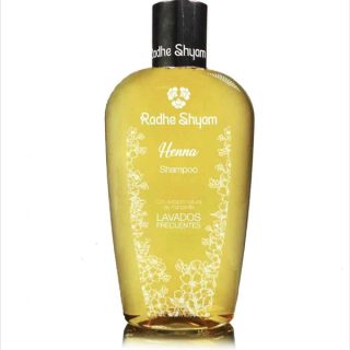 Radhe Shyam Champú Henna Cabello Con Lavados Frecuentes 400 ml