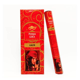 Sac Incienso Pompa Gira Amor 20 Varillas