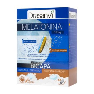 Drasanvi Melatonina Bicapa 1.9MG 60 Comprimidos
