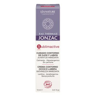 Eau Thermale Jonzac Contorno Ojos y Labios Sublimactive 15ml
