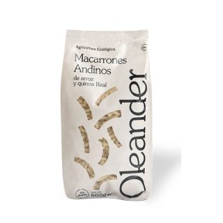 Oleander Macarrones Andinos de Arroz y Quinoa 500 Gramos