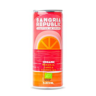 Sangría Republic Vegana De Naranja Y Canela 25 cl