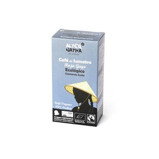 Alternativa3 Cafe Sumatra Rajagayo Eco 10 Cápsulas