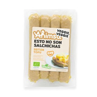 Ahimsa Salchicha Seitan y Tofu 200 Gramos