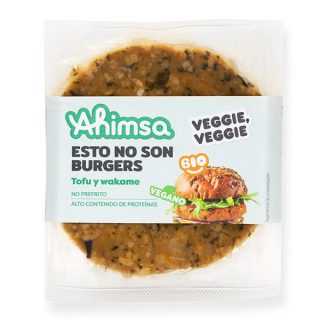 Ahimsa BioBurguer Vegetal de Tofu y Algas Eco 160 Gramos
