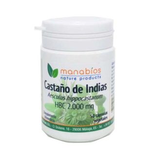Manabios Castaño De Indias 90 Capsulas