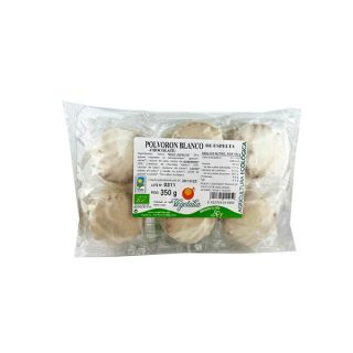 Vegetalia Bio Polvorones De Espelta Con Chocolate Blanco 350 g