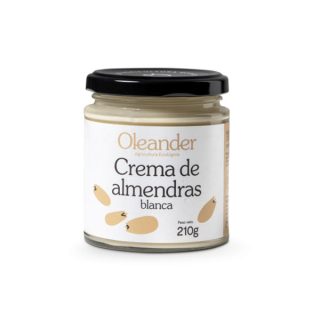 Oleander Crema de Almendras Blanca Eco 210 Gramos