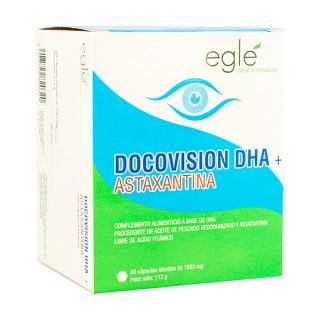 Eglé Docovision Dha + Astaxantina 60 Cápsulas