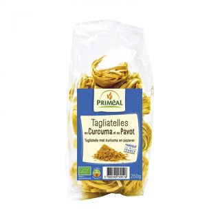 Primeal Tagliatelle Nido A la curcuma y amapola Eco 250 Gramos