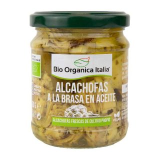 Bio Organica Italia Alcachofas a La Brasa en Aceite 190 Gramos