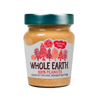 Whole Earth Crema de Cacahuete Crunchy Eco 227 Gramos