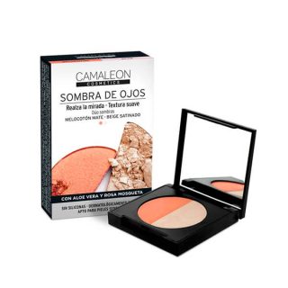 Camaleon Cosmetics Sombra De Ojos Duo Melocotón-Beige