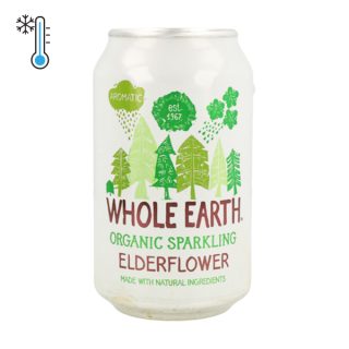 Whole Earth Refresco de Sauco Sin Azúcar 330ml