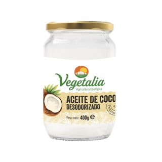 Vegetalia Aceite De Coco Bio Desodorizado 400 g
