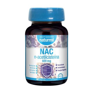 Naturmil NAC N-Acetilcisteina 60 Comprimidos