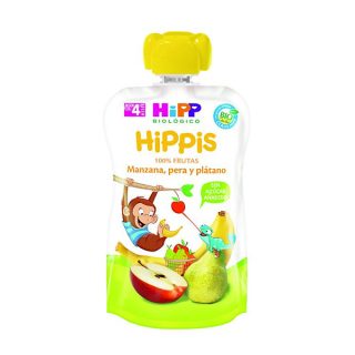Hipp Bolsita De Puré De Frutas Manzana Pera Plátano 100 g