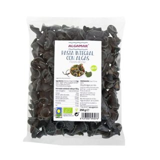 Algamar Pasta Integral con Algas Flores de Mar Eco 250 Gramos
